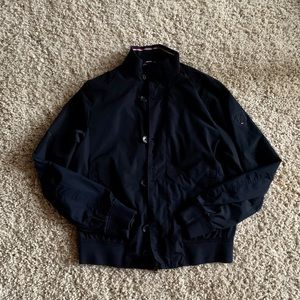 TOMMY HILFIGER NAVY BLUE WINDBREAKER